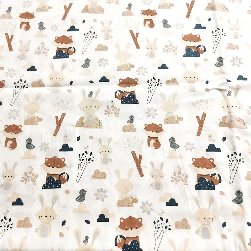 Drap hausse bébé en tissu coton