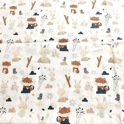 Drap hausse bébé en tissu coton