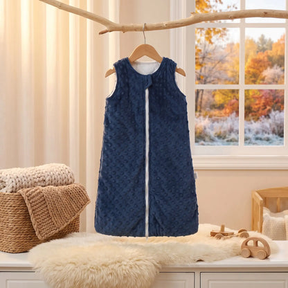 gigoteuse bébé bleu marine s'adapte  automne hiver