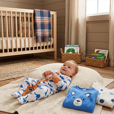 Grenouillere pour bebe lot 1 posés et sur enfant couché