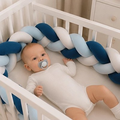 Tresse de lit bébé se détente au lit 