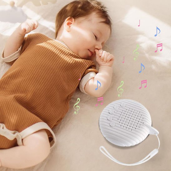 Veilleuse bruit blanc bébé coucher dans le lit 