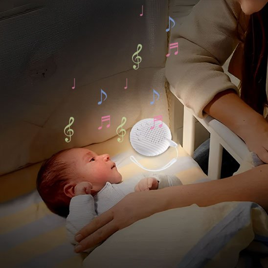 Veilleuse bruit blanc maman berce bébé