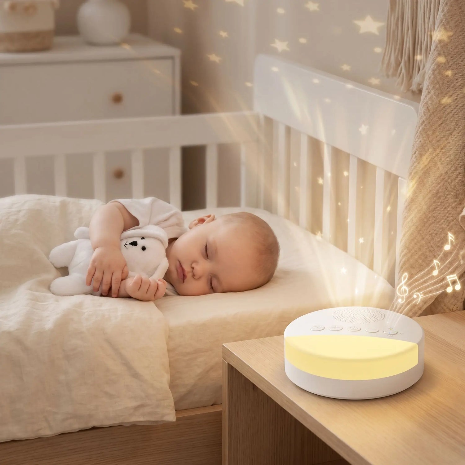 veilleuse musicale pour bébé dort confortable au son musical