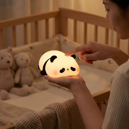 veilleuse pour bebe maman allume  avec son doigt
